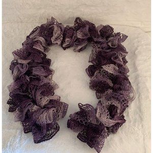 Ladies Wrap Scarf - Purple